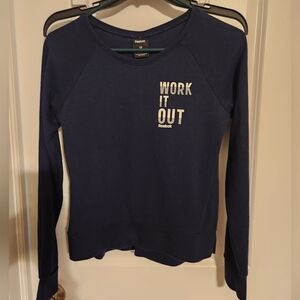 Womens Reebok lightweight sweatshirt.  Size XS.